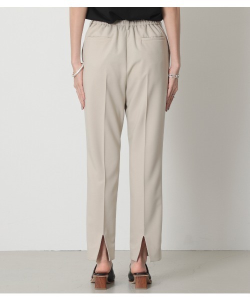 crie conforto（クリーコンフォルト）の「チョップスティックパンツ（スラックス・レディース・ブラック/ベージュ/グレー・SMALL/MEDIUM/LARGE）」の9枚目の写真