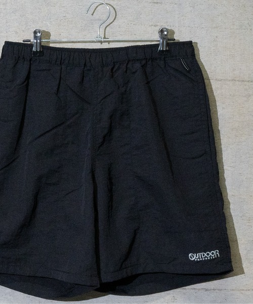 OUTDOOR PRODUCTS(アウトドアプロダクツ)の「【3】〔OUTDOOR PRODUCTS / アウトドアプロダクツ〕水陸両用ナイロンバギーショートパンツ(その他パンツ・メンズ・マスタード/ベージュ/パープル/ブラック/その他2/その他/その他1/エメラルドブルー/グリーン/モカ/ライトイエロー/ライトパープル/ライトオレンジ系/イエロー系その他/パープル系その他/ブラック系その他/グリーン系その他/チャコールグレー/ネイビー・LARGE/MEDIUM/X-LARGE/120)」の2枚目の写真