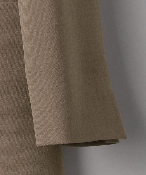 BEAUTY&YOUTH UNITED ARROWS(ビューティーアンドユースユナイテッドアローズ)の「BY ポリエステルキュプラダブルジャケット(テーラードジャケット・レディース・モカ/ネイビー・SMALL/MEDIUM)」の13枚目の写真