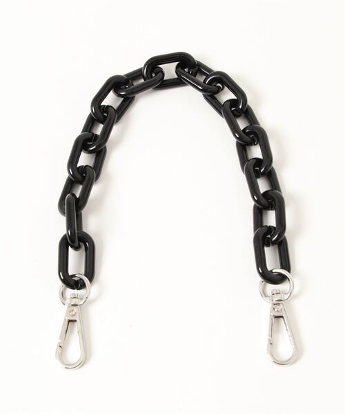 LOVETOXIC（ラブトキシック）の「合皮チェーンショルダーバッグ（ショルダーバッグ・キッズ・ベージュ/ピンク/ブラック・FREE）」の10枚目の写真