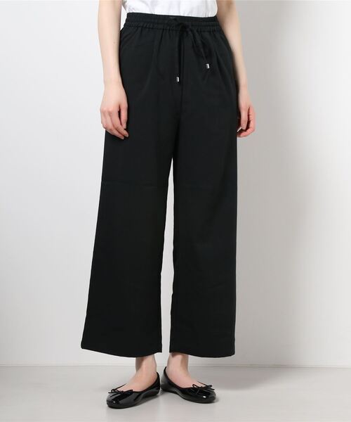 natural couture（ナチュラルクチュール）の「リネンライク楽ちんスラブパンツ（その他パンツ・レディース・ブラック/ミント/ライトベージュ・FREE）」の8枚目の写真