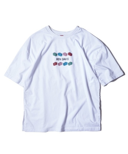 BEN DAVIS（ベンデイビス）の「BEN DAVIS ladies PRINT TEE（Tシャツ/カットソー・レディース・ホワイト/ブラック・MEDIUM/LARGE）」の8枚目の写真