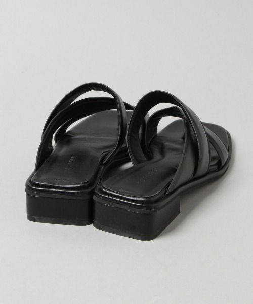 JEANASIS（ジーナシス）の「クロスレイヤーハナオサンダル/952099（サンダル・レディース・ブラック/パープル・MEDIUM/LARGE）」の12枚目の写真