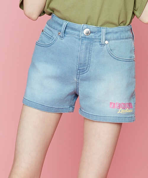 JENNI love（ジェニィラブ）の「接触冷感ツートンロゴデニム