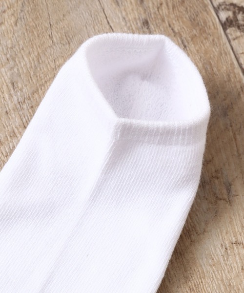 Calvin Klein（カルバン・クライン）の「【Calvin Klein/カルバンクライン】ワンポイントロゴ くるぶしソックス 6足セット（ソックス/靴下・メンズ・ブラック/マルチ/ホワイト・FREE）」の9枚目の写真