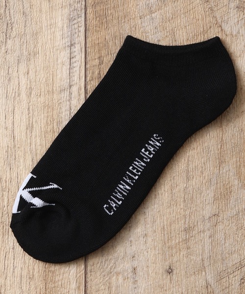 Calvin Klein（カルバン・クライン）の「【Calvin Klein/カルバンクライン】ワンポイントロゴ くるぶしソックス 6足セット（ソックス/靴下・メンズ・ブラック/マルチ/ホワイト・FREE）」の5枚目の写真