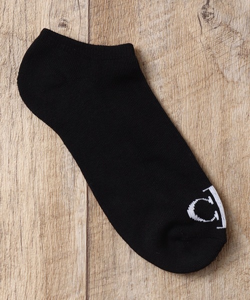 Calvin Klein（カルバン・クライン）の「【Calvin Klein/カルバンクライン】ワンポイントロゴ くるぶしソックス 6足セット（ソックス/靴下・メンズ・ブラック/マルチ/ホワイト・FREE）」の4枚目の写真