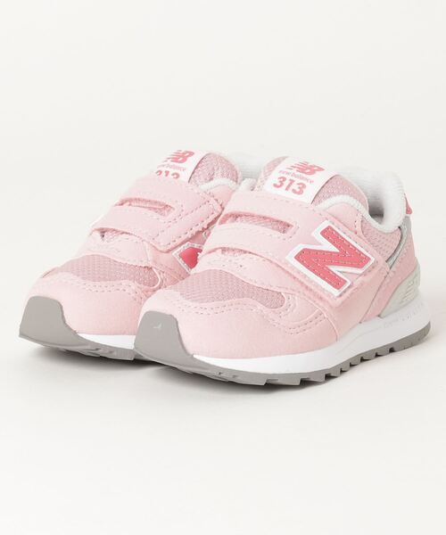 NEW BALANCE（ニューバランス）の「IO313（スニーカー・キッズ・ピンク/ネイビー・12.0cm/12.5cm/14.5cm/15.0cm/16.0cm/15.5cm/16.5cm/13.5cm/13.0cm/14.0cm）」の2枚目の写真