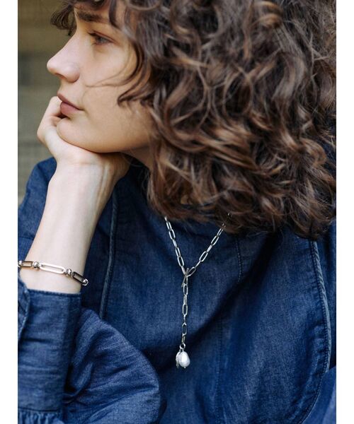 Ungrid(アングリッド)の「【10周年限定】オーガニックコットンデニムドレスシャツ(シャツ/ブラウス・レディース・ブルー/インディゴブルー・FREE)」の9枚目の写真