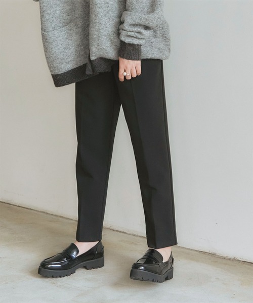 titivate（ティティベイト）の「ﾌﾟﾗｯﾄﾌｫｰﾑﾛｰﾌｧｰ（ローファー・レディース・ブラック/ブラック系その他・LL/M/S/L）」の9枚目の写真