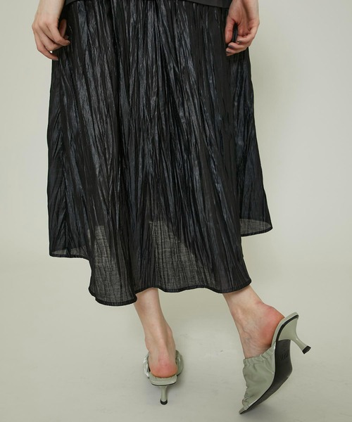 ELIN（エリン）の「【ELIN(エリン)】ポプリンボウアットドレス 12101-24-1106（ワンピース・レディース・ブラック・36）」の11枚目の写真