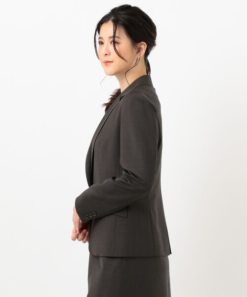 J.PRESS Ladies(J.プレス レディス)の「BAHARIYE NEW テーラードジャケット(テーラードジャケット・レディース・ダークブラウン系・S/XS)」の10枚目の写真