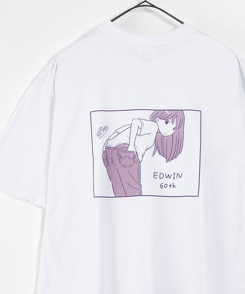 make a ray!(メイク ア レイ!)の「アーティストコラボ オリジナルイラスト プリントTシャツ/ユニセックス(Tシャツ/カットソー・メンズ・A/B/C/D/E/F/G/H/I/J/K/L/M/N/O/P/Q/R/S/T/U/V/W/X/Y/Z・M/L/XL)」の12枚目の写真