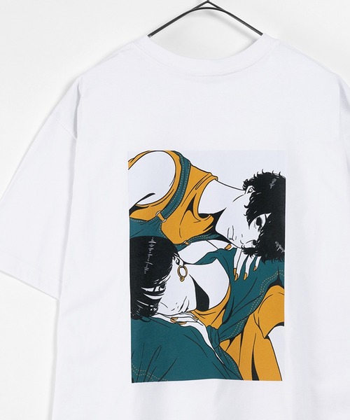 make a ray!(メイク ア レイ!)の「アーティストコラボ オリジナルイラスト プリントTシャツ/ユニセックス(Tシャツ/カットソー・メンズ・A/B/C/D/E/F/G/H/I/J/K/L/M/N/O/P/Q/R/S/T/U/V/W/X/Y/Z・M/L/XL)」の18枚目の写真