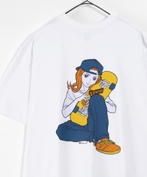 アーティストコラボ オリジナルイラスト プリントTシャツ/ユニセックス