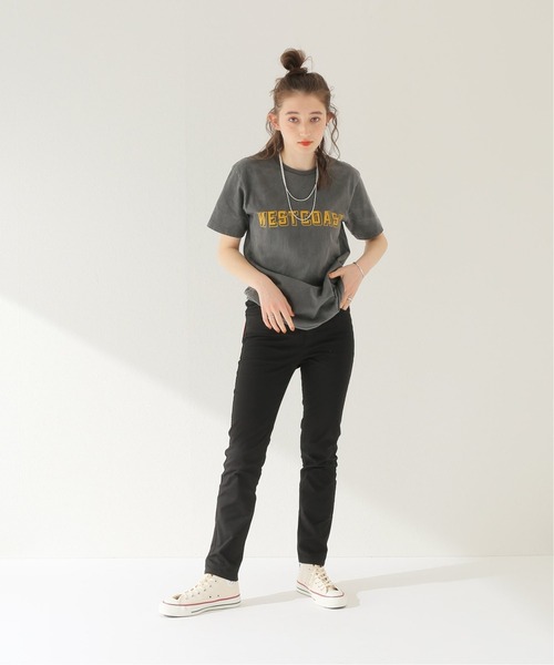 JOURNAL STANDARD relume（ジャーナルスタンダード　レリューム）の「カラースキニーイージーパンツ◆（その他パンツ・レディース・カーキ/ブラック・40/36/38）」の9枚目の写真