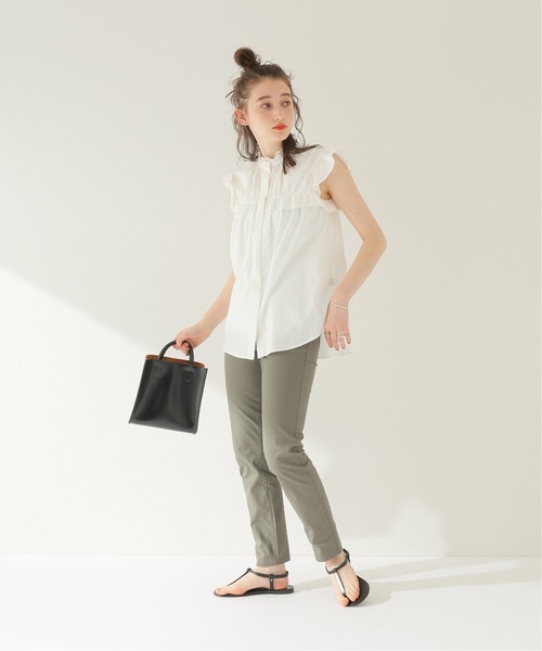 JOURNAL STANDARD relume（ジャーナルスタンダード　レリューム）の「カラースキニーイージーパンツ◆（その他パンツ・レディース・カーキ/ブラック・40/36/38）」の15枚目の写真