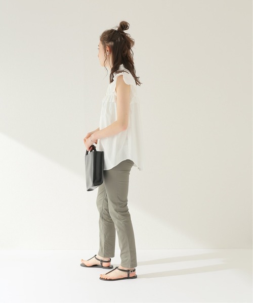 JOURNAL STANDARD relume（ジャーナルスタンダード　レリューム）の「カラースキニーイージーパンツ◆（その他パンツ・レディース・カーキ/ブラック・40/36/38）」の18枚目の写真