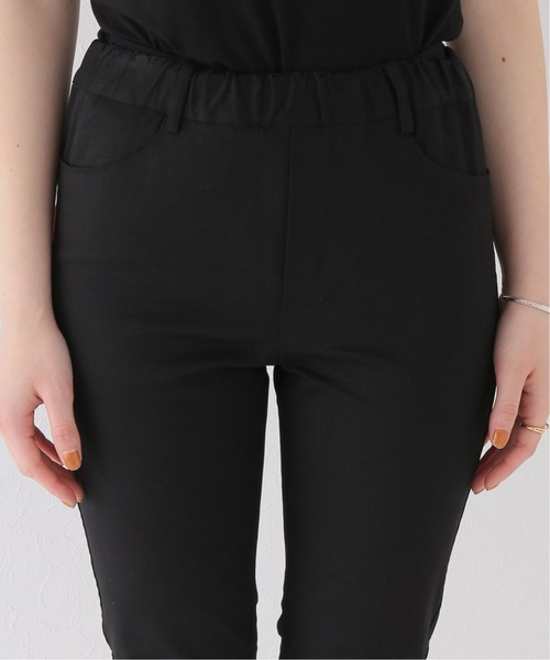 JOURNAL STANDARD relume（ジャーナルスタンダード　レリューム）の「カラースキニーイージーパンツ◆（その他パンツ・レディース・カーキ/ブラック・40/36/38）」の3枚目の写真