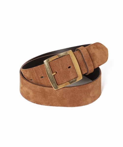 plage(プラージュ)の「【PUNTOVITA/ プントビータ】SP SUEDE SQ/B ベルト◆(ベルト・レディース・キャメル・FREE)」の2枚目の写真