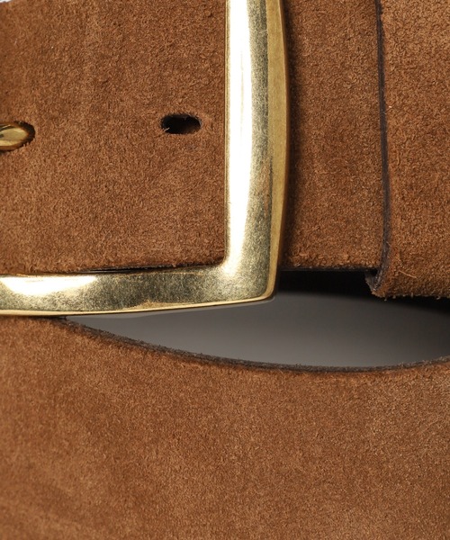 plage(プラージュ)の「【PUNTOVITA/ プントビータ】SP SUEDE SQ/B ベルト◆(ベルト・レディース・キャメル・FREE)」の6枚目の写真