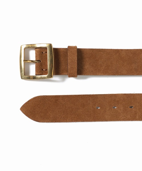 plage(プラージュ)の「【PUNTOVITA/ プントビータ】SP SUEDE SQ/B ベルト◆(ベルト・レディース・キャメル・FREE)」の4枚目の写真