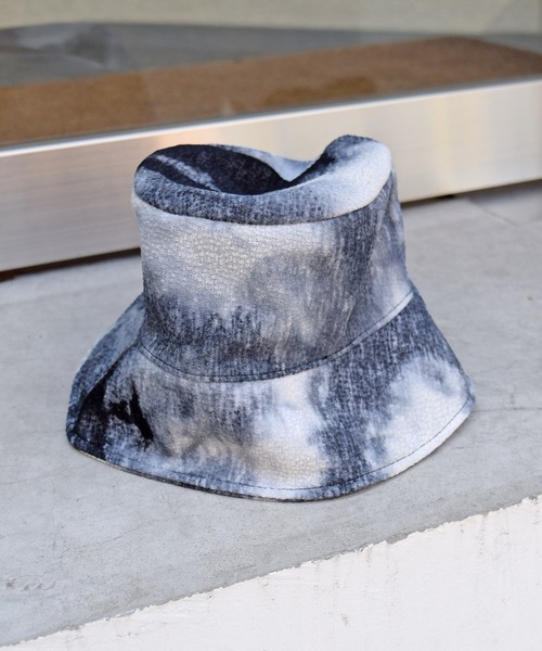 Marient(マリエント)の「タイダイバケットHat/ハット(ハット・レディース・グレー/ベージュ/ライトブルー・FREE)」の1枚目の写真