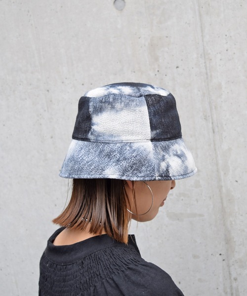 Marient(マリエント)の「タイダイバケットHat/ハット(ハット・レディース・グレー/ベージュ/ライトブルー・FREE)」の8枚目の写真