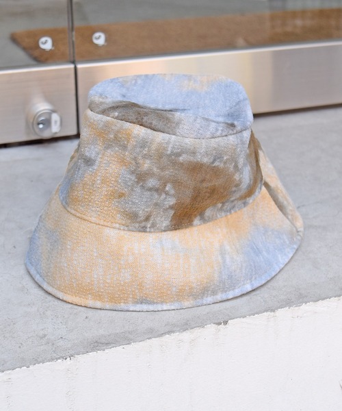 Marient(マリエント)の「タイダイバケットHat/ハット(ハット・レディース・グレー/ベージュ/ライトブルー・FREE)」の7枚目の写真