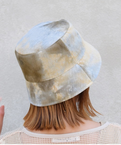 Marient(マリエント)の「タイダイバケットHat/ハット(ハット・レディース・グレー/ベージュ/ライトブルー・FREE)」の9枚目の写真