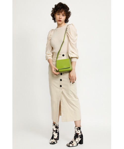 希少クロコ柄TOMASO×Stefanelli ロングコート 46 アンゴラ