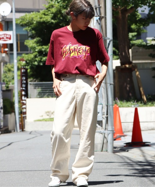 Supreme (シュプリーム)の「Supreme/シュプリーム SCRATCH TEE Tシャツ(Tシャツ/カットソー・メンズ・ネイビー/ヘザーグレー/コーラルピンク/ダークグリーン/バーガンディー/ブルー/ブラック/ホワイト・M/XL/S/L)」の22枚目の写真