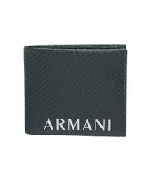 【A|X アルマーニ エクスチェンジ】ロゴ　二つ折り財布（コインケース付）