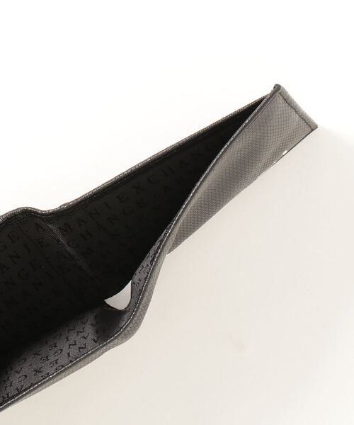 ARMANI EXCHANGE（アルマーニエクスチェンジ）の「【A|X アルマーニ エクスチェンジ】ロゴ　二つ折り財布（コインケース付）（財布・メンズ・ブラック/ダークグリーン・FREE）」の11枚目の写真