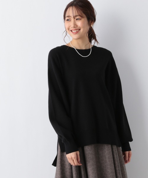 GLOBAL WORK（グローバルワーク）の「メルティードルマンプルオーバー/957991（ニット/セーター・レディース・ブラック/アイボリー/その他/ラベンダー/グレイッシュベージュ・MEDIUM/LARGE）」の16枚目の写真