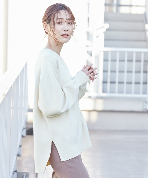 セール】メルティードルマンプルオーバー/957991（ニット