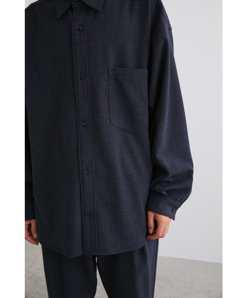 STYLEMIXER（スタイルミキサー）の「カルゼセットアップシャツ（シャツ/ブラウス・メンズ・ブラック/ネイビー/カーキ・MEDIUM/LARGE/X-LARGE）」の11枚目の写真