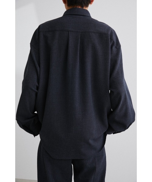 STYLEMIXER（スタイルミキサー）の「カルゼセットアップシャツ（シャツ/ブラウス・メンズ・ブラック/ネイビー/カーキ・MEDIUM/LARGE/X-LARGE）」の16枚目の写真