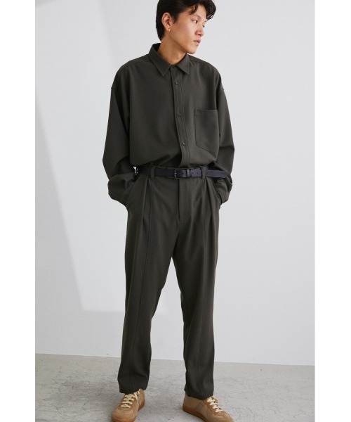 STYLEMIXER（スタイルミキサー）の「カルゼセットアップシャツ（シャツ/ブラウス・メンズ・ブラック/ネイビー/カーキ・MEDIUM/LARGE/X-LARGE）」の18枚目の写真