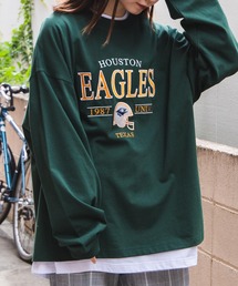 WEGO | WEGO/ヘビーウエイト チームロゴ刺繍BIGロンT(Tシャツ/カットソー)