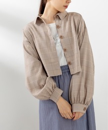 OLIVE des OLIVE | クロップド丈シャツ(シャツ/ブラウス)