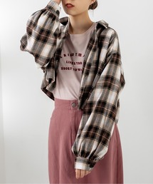 OLIVE des OLIVE | クロップド丈シャツ(シャツ/ブラウス)