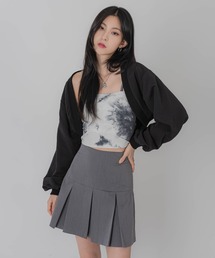 FOLLOWIN | ショート丈クロップドボレロカーディガン(カーディガン/ボレロ)