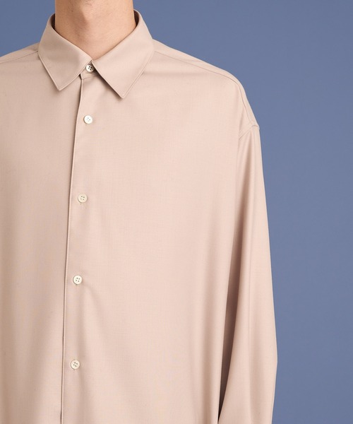 UP START(アップスタート)の「LONG SHIRTS/ロングシャツ(シャツ/ブラウス・メンズ・ブラック/グレー・FREE)」の20枚目の写真