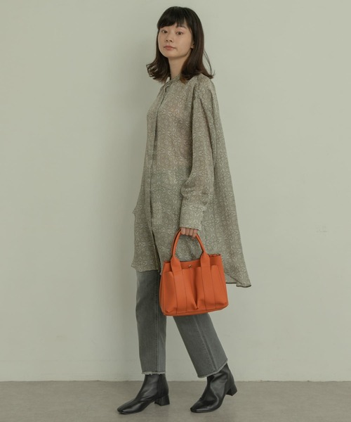 RODE SKO(ロデスコ)の「ELNA スクエアトゥプレーンブーツ∴(ブーツ・レディース・ブラック/ベージュ系その他・38/36/37)」の4枚目の写真