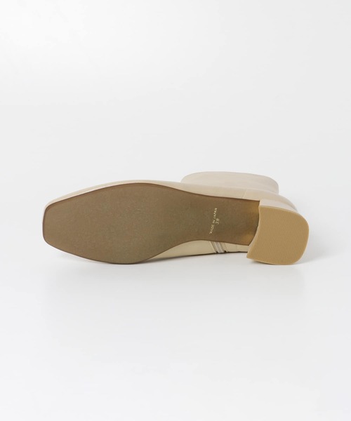 RODE SKO(ロデスコ)の「ELNA スクエアトゥプレーンブーツ∴(ブーツ・レディース・ブラック/ベージュ系その他・38/36/37)」の16枚目の写真