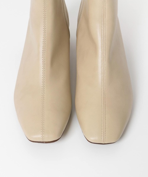 RODE SKO(ロデスコ)の「ELNA スクエアトゥプレーンブーツ∴(ブーツ・レディース・ブラック/ベージュ系その他・38/36/37)」の21枚目の写真