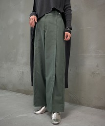 【&g’aime】スリットワイドパンツ