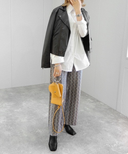 minia（ミニア）の「ステッチスクエアトゥのフェイクレザーフィットブーツ　◆（ブーツ・レディース・ブラック/ダークブラウン/アイボリー・LL/S/M/L）」の14枚目の写真