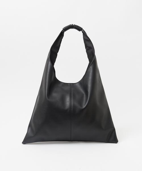 MYSELF ABAHOUSE（マイセルフアバハウス）の「ヴィーガンレザー ビッグ トートバッグ（トートバッグ・メンズ・ブラック/ネイビー/グレー・フリー）」の9枚目の写真